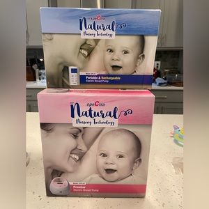 Spectra S2plus (new, but open box) + portable and rechargeable pump (used)